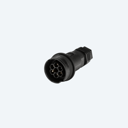 Connecteur Mâle 6p Vis D7-13 IP68/IP69