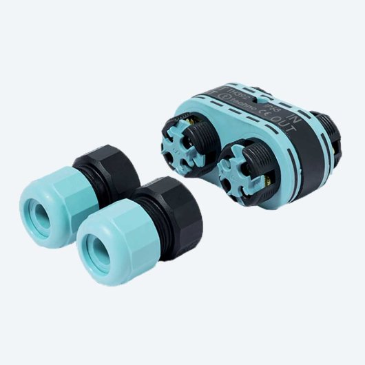 Derivazione "H" 4p Vite D7-12 IP68 xDRY®