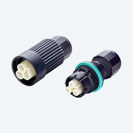 Mini Connettore Spina 3p Vite D7-12 IP66/IP68