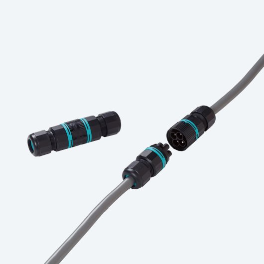 Mini Connecteur Mâle 3p Vis D7-12 GRD IP66/IP68