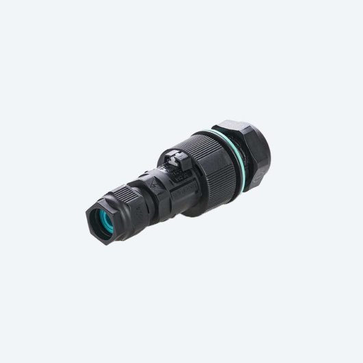 ChiliTec Connettore Impermeabile A 3 Vie Per Cavi 230V – IP68, Giunzione A Vite Per Esterno (Ø Cavo 6-11 Mm)