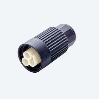Mini Connettore Spina 3p Perforazione D7-12 IP66/IP68