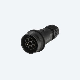 Connecteur Mâle 5p Vis D7-13 IP68/IP69