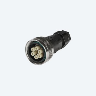 Connecteur Femelle 5p Vis D7-13 IP68/IP69