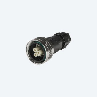 Connecteur Femelle 3p Vis D7-13 IP68/IP69