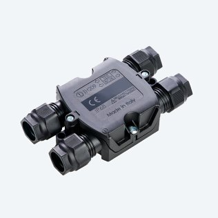 Scatola di derivazione 4 vie vuota D7-13.5 IP66/IP68