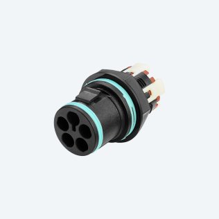 Mini Connettore Spina pannello 3p Molla M20 IP66/IP68