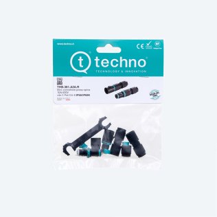 KIT Micro Connettore Presa e Spina pannello 2p Vite M16 IP66/IP68