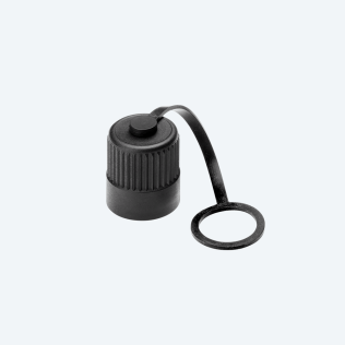 Tappi di chiusura con cinturino di aggancio M20