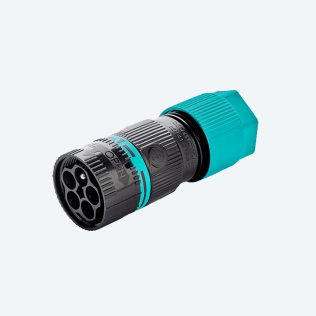 Mini Connecteur Mâle 5p Vis D7-13 IP66/IP68 xDRY®