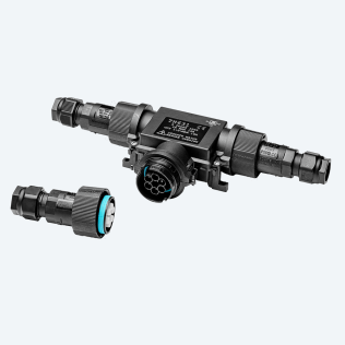 Distributore di corrente Presa e Spina 6p Vite D7-13.5 IP65