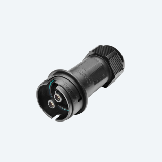 Connecteur Femelle 2p 6MMQ D10-16.5 IP66/IP68 HP