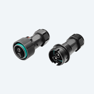 KIT Connecteur Mâle et Femelle 2p Vis 6MMQ D10-16.5 IP66/IP68 HP
