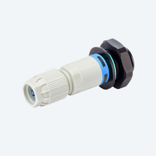 Micro Giunto a pannello 2p Vite grigio +/- IP66/IP68