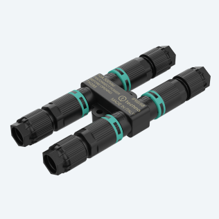 Micro giunto di derivazione "H" 2p Vite L-N IP66/IP68