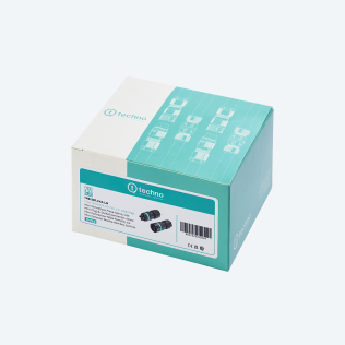 THbox Mini Connettore Presa e Spina 4p Vite D7-13.5 IP66/IP68