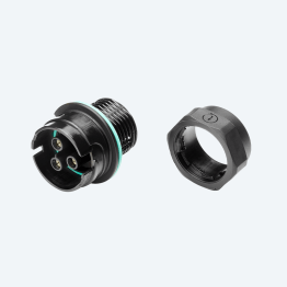 Connettore Presa pannello 3p 4MMQ M28 IP68