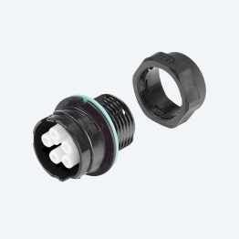 Connettore Spina pannello 5p Vite M28 IP68