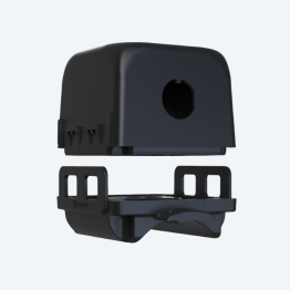 Mini Junction Box for Zhaga book 18 with adapter for pole (3D Printed)