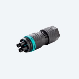 Mini Connettore Presa 3p Vite D7-13.5 GRD IP66/IP68