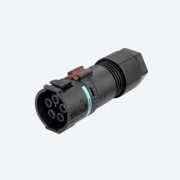 Mini Connettore Presa 2p Molla D7-13.0 IP66/IP68