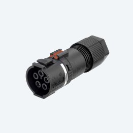 Mini Connettore Presa 2p Molla D7-13.0 IP66/IP68